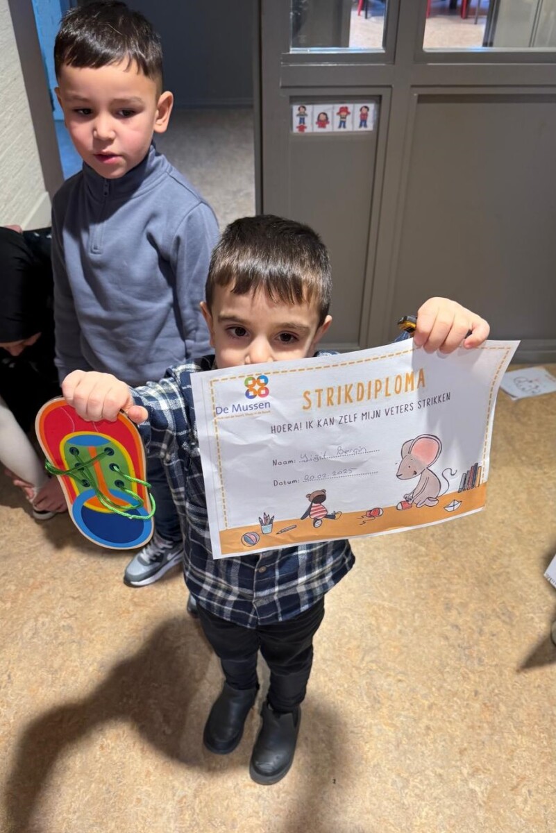 Kleuters 2025 - veterstrikdiploma